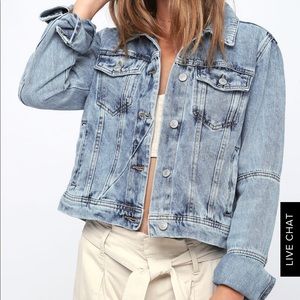 Top rated Free People Rumor Denim Jacket